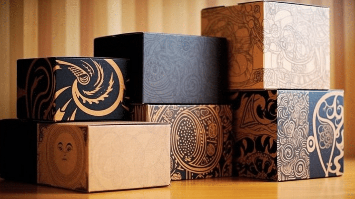 How to decorate cardboard boxes for a unique and personalized look