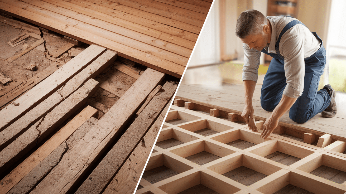 découvrez les causes profondes des affaissements de plancher et explorez les solutions efficaces pour y remédier. protégez votre habitat en apprenant à identifier les signes d'alerte et les meilleures pratiques de réparation.