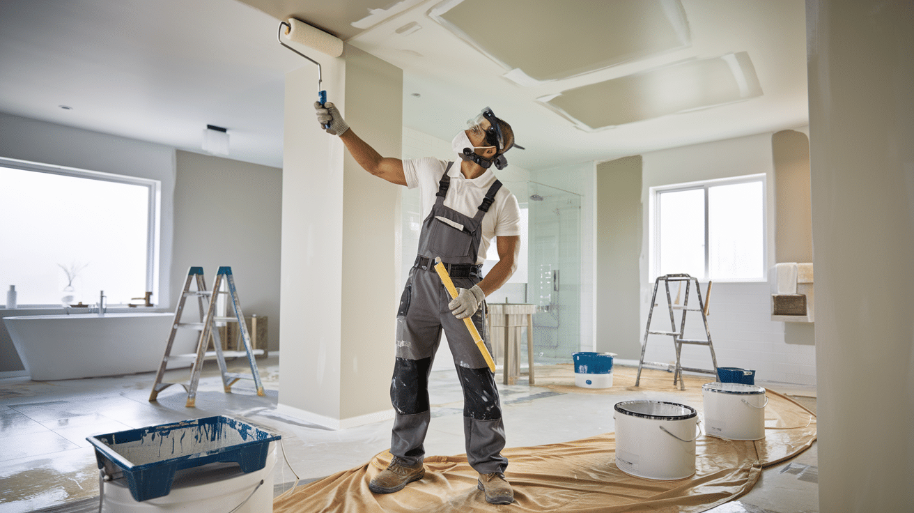 découvrez notre guide pratique pour appliquer un enduit au rouleau sur votre plafond. suivez nos étapes simples et efficaces pour réussir votre rénovation de salle de bains. épisode 08, idéal pour les bricoleurs en quête de conseils sur les techniques d'application d'enduit.