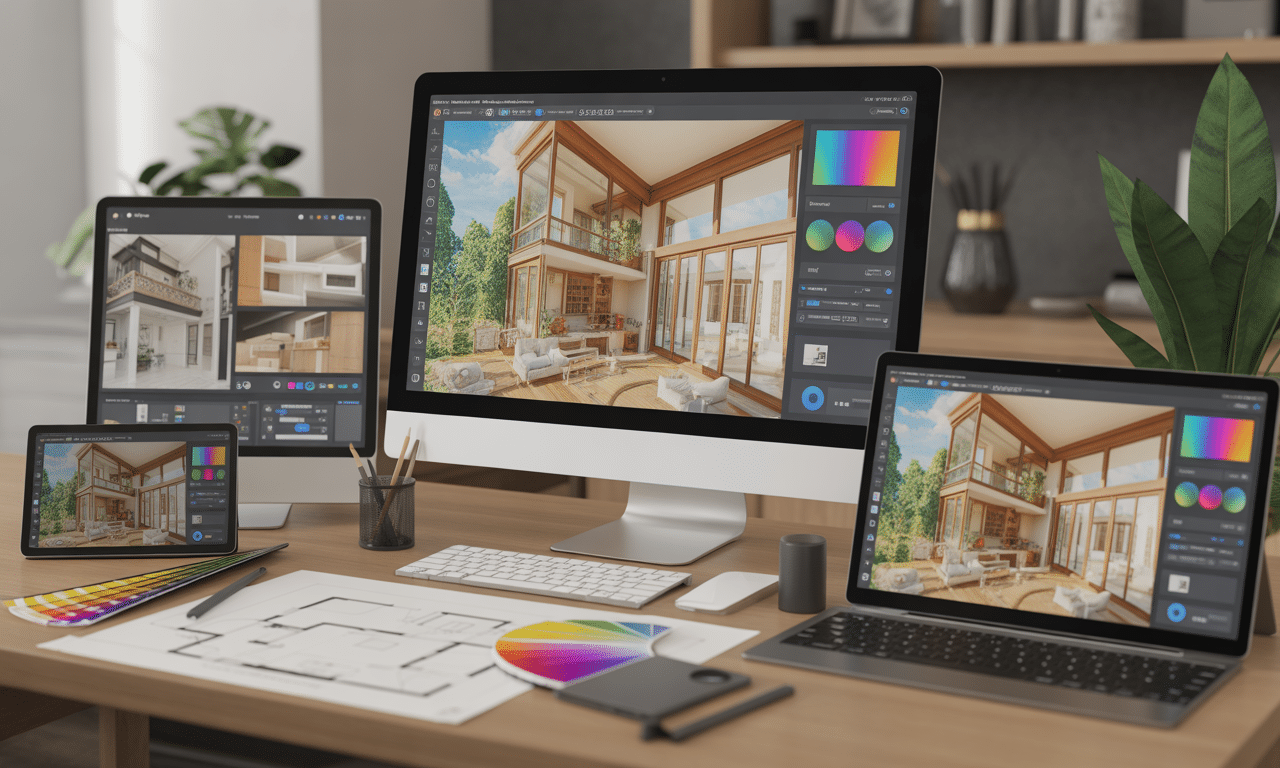 explorez 10 applications essentielles de design graphique et 3d pour organiser et visualiser facilement votre projet de rénovation.