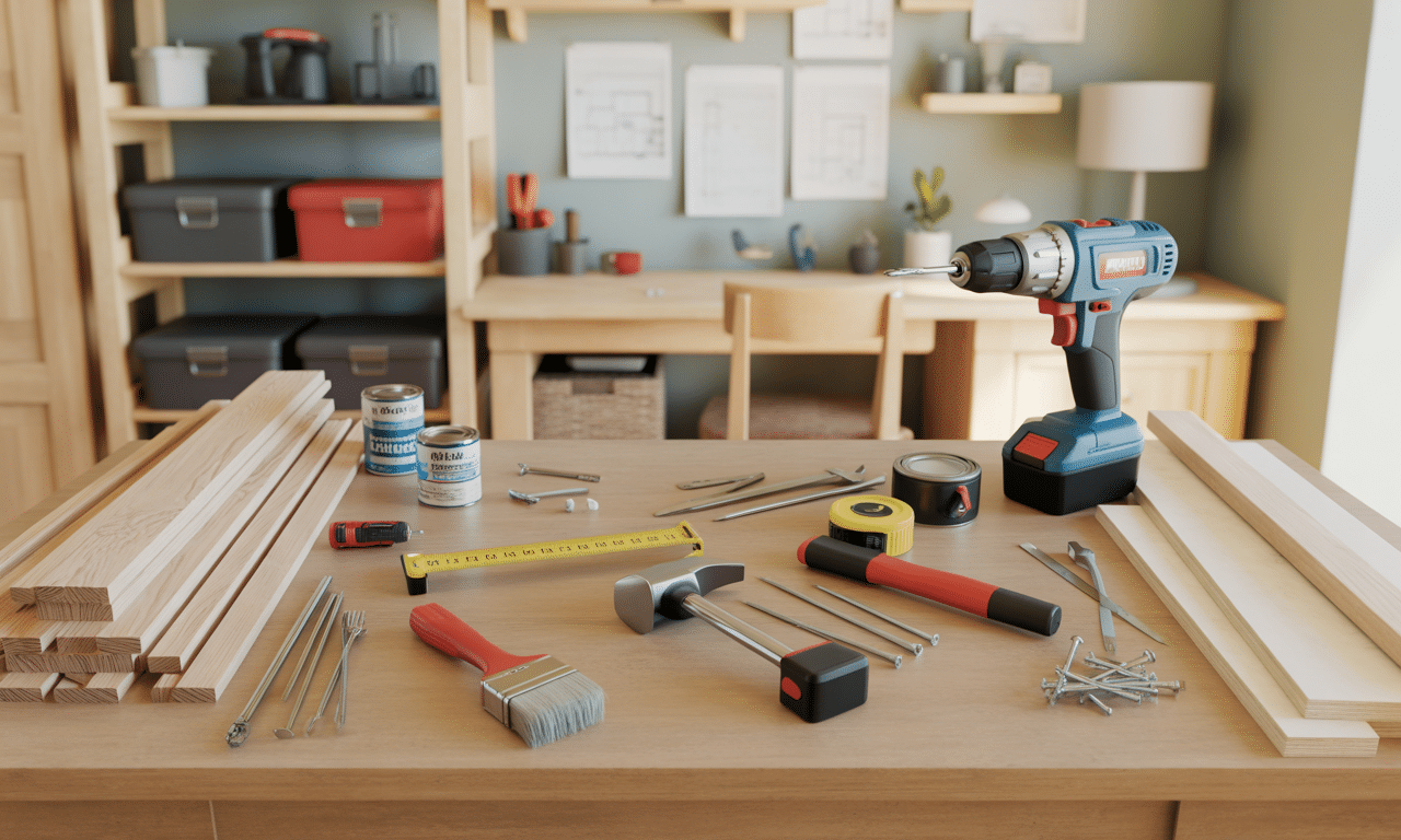 apprenez les bases du bricolage grâce à 16 tutoriels vidéo faciles à suivre, parfaits pour les débutants souhaitant réaliser leurs premiers projets.