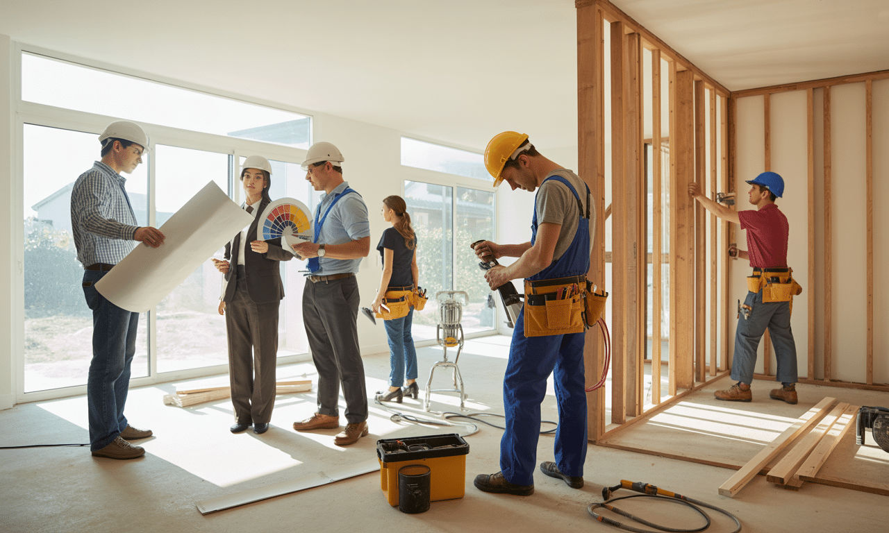 découvrez quels professionnels contacter pour réussir le second œuvre de votre logement et assurer la qualité de vos travaux de rénovation ou construction.