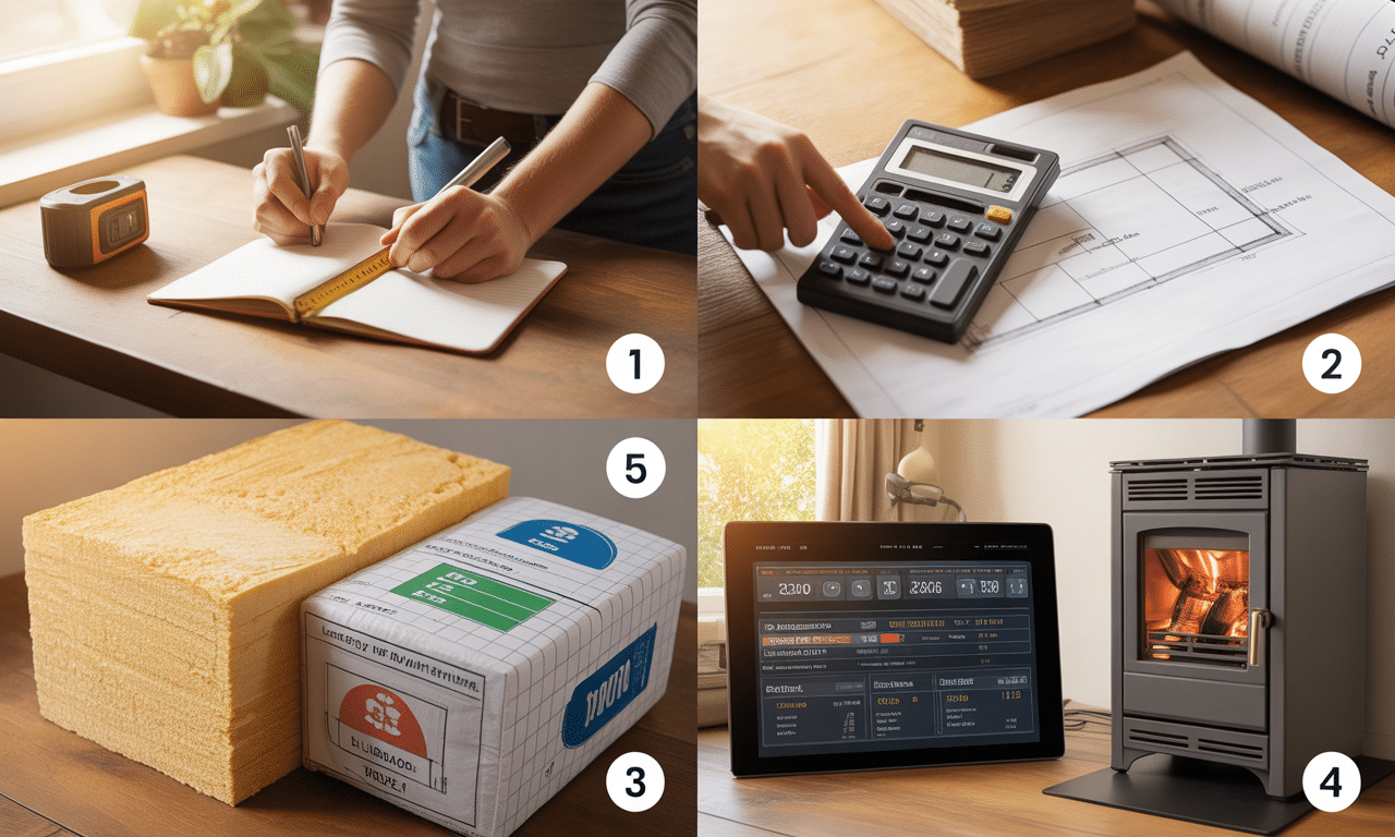 découvrez les étapes essentielles pour calculer la puissance nécessaire d'un poêle à bois et choisissez l'appareil idéal pour un chauffage efficace et économique.