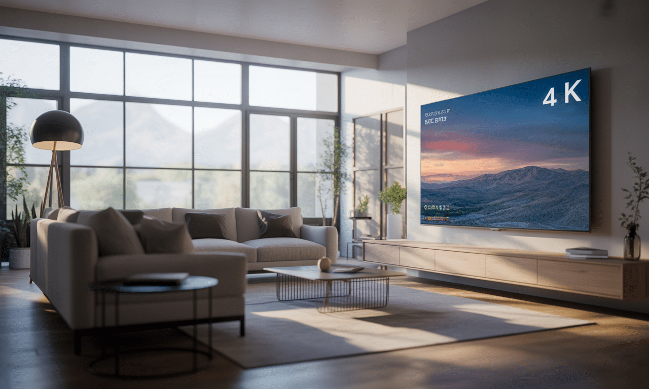 découvrez comment optimiser votre confort visuel en trouvant la distance idéale entre votre téléviseur 4k et votre canapé pour une expérience de visionnage parfaite.